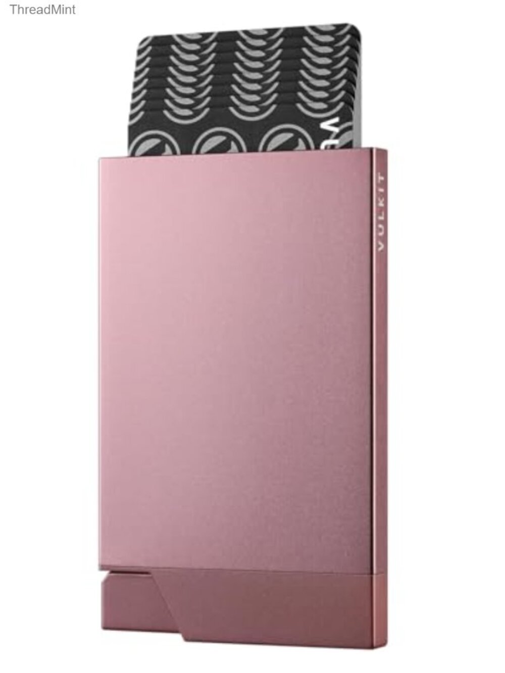 Aluminum RFID Blocking Pop Up Credit Card Holder Slim Minimalist Wallet